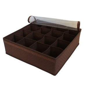 Oem tela no tejida ropa interior decorativa de cartón plegable dest bandeja de cajón organizador del armario con cajones - Product Image 6