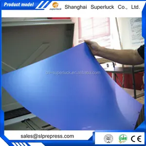 الصين المهنية الصانع مستقرة الجودة الأزرق لون لوحة ctp الحرارية