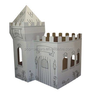Shenzhen Papier Spielhaus/Einzigartige Design DIY Cottugated Karton Schloss