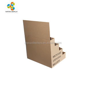 Flexo In Ấn Kraft Tông 4 Tầng Ví Truy Cập Đứng Hiển Thị - Product Image 4