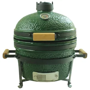 Outdoor parrilla 16 "arang Kamado gaya barbeque grill arang bbq panggangan untuk katering