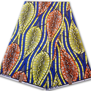 Real de la impresión de la cera de tela 100% de algodón de África estilo tela de cera - Product Image 2