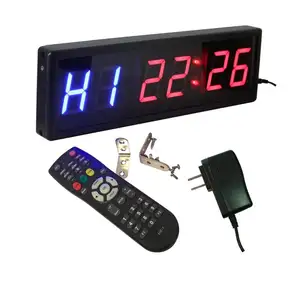 Professionele Thuis Multifunctionele Countdown Klok Gym Digitale Gym Training Timer Voor Sport & Fitness Training