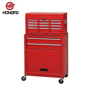 8 Drawer Heavy Duty Metal Rolling Workbench Mechanics Edge Full Waterproof Portable Tool Chest