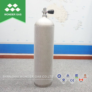 <strong>Valves</strong> Equipped 9.6L Scuba Diving <strong>Oxygen</strong> <strong>Tank</strong> Used <strong>Oxygen</strong> <strong>Tanks</strong> - Product Image 5