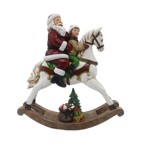 Resina Santa con niño de Navidad <span class=keywords><strong>caballo</strong></span> - Product Image 1