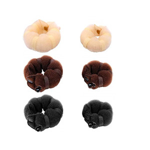 Accessoires de coiffure magiques : Anneau de torsion, formeur, pâte à modeler, donut, <span class=keywords><strong>chignon</strong></span>, fabricant de <span class=keywords><strong>chignon</strong></span>, pince à cheveux, boucleur - Product Image 2