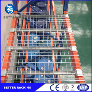 Gudang Penyimpanan Rak Pallet Tugas Berat <span class=keywords><strong>Wire</strong></span> Mesh Decking - Product Image 2
