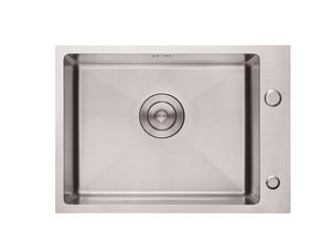 Pabrik Grosir Stainless Steel Mangkuk Tunggal Buatan Tangan Dapur Berdiri Bebas Wastafel - Product Image 5
