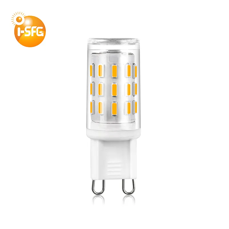 LED Corn Light 220V 3w SMD4014 Grânulos de lâmpada sem luzes estroboscópicas Luzes decorativas G9 Lâmpadas LED AC 80 Led Pll Lâmpada Fio Residencial