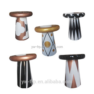 <span class=keywords><strong>Table</strong></span> <span class=keywords><strong>basse</strong></span> et <span class=keywords><strong>tabouret</strong></span> en fibre de verre Bosa, petit modèle, pour salon d'hôtel moderne ou chambre à coucher - Product Image 6