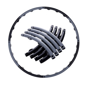 Aros con Peso de Diseño Único, Patentados, de Espuma Colorida para Gimnasia, 100 cm de Diámetro, <span class=keywords><strong>Aro</strong></span> con Peso para <span class=keywords><strong>Yoga</strong></span>, Fitness y Pérdida de Peso - Product Image 1