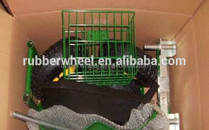 Garden Type <strong>Stool</strong> <strong>on</strong> <strong>Wheels</strong> Seat Cart Tractor Scoot with Bucket Basket - Product Image 5