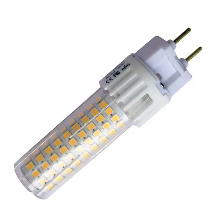 Pürüzsüz kapak smd2835 led tavan projektör 6000k 6500k g8.5 15w mısır lambası