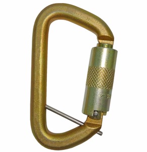 ANSI CE EN362 ANSI Z359 1เหล็ก D ประเภทตะขอความปลอดภัยล็อคสามชั้น - Product Image 4