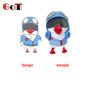 Personalizzato Economici Peluche Soft <span class=keywords><strong>Blue</strong></span> Penguin Giocattoli di Peluche Per <span class=keywords><strong>I</strong></span> Bambini - Product Image 1