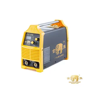 GOLDEN ELEPHANT-máquina de soldadura zx7 250 para soldar de acero inoxidable, soldador manual de CC de ahorro de energía, arco inversor de larga vida laboral