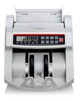 Compteur de billets UV/MG/IR 2108 avec écran LED pour devises papier et polymères