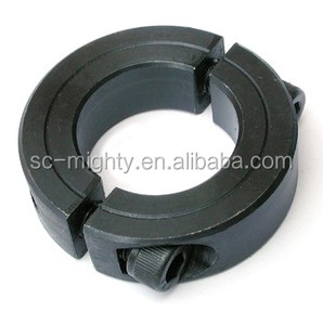 Collar personalizable de acero inoxidable con doble abertura y sujeción de metal, soporte OEM