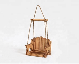 Casa per uccelli in legno intrecciata in bambù a goccia per appendere all'aperto in fabbrica BSCI - Product Image 6