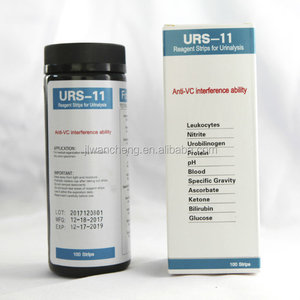 Sinovin testeur 240 pièces, fournitures médicales en vrac, bandes de test d'urine, 11 paramètres - Product Image 1