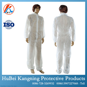 Jetable combinaison de sécurité de vêtements de travail salopettes chine pour hommes - Product Image 3