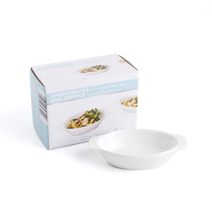 La cena de pescado blanco en forma de salsa platos <span class=keywords><strong>Tapas</strong></span> en conjunto con el embalaje de la caja de Color - Product Image 3