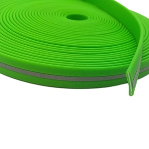 Personalizado elástico cinturón reflectante poliéster correa de las correas de día <span class=keywords><strong>Glo</strong></span> de correas de Nylon para perro - Product Image 3