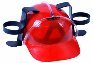 Casque de fête avec porte-bouteilles pour bière, promotion en gros, vente chaude - Product Image 4