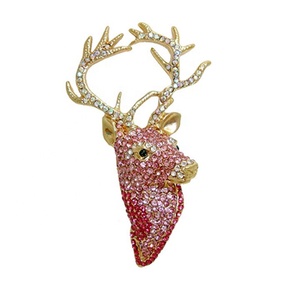 クリスマスクリスマスクリスマストナカイ動物の休日ブローチクリスマスクリスマスギフトカスタム - Product Image 2