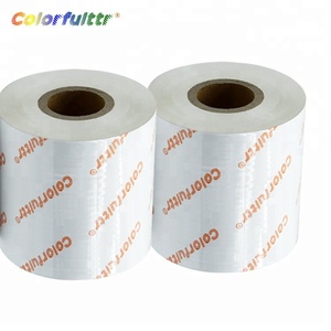 40mm * 300m Trắng nhựa có thể giặt Ribbon cho tất cả các loại máy in mã vạch - Product Image 1