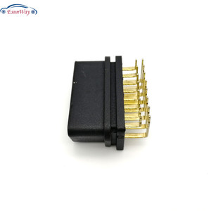 J1962 <span class=keywords><strong>OBD</strong></span>-Buchse mit 90-Grad-Goldbeschichtung, <span class=keywords><strong>OBD</strong></span> 16-Pin-Buchse mit PCB-Autoanschluss - Product Image 3
