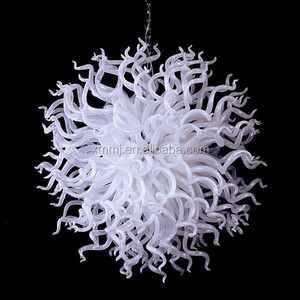 Moderno arte hecho a mano de cristal ámbar claro techo decorativo colgante <span class=keywords><strong>restaurante</strong></span> iluminación - Product Image 4