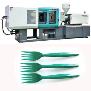 stainless steel cutlery set Haijiang injection molding machine for plastic cutlery