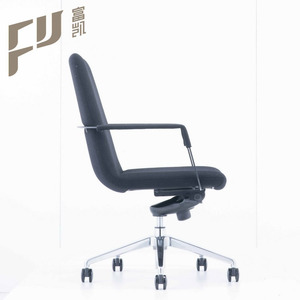 Pu personal black chair for office with <span class=keywords><strong>roulette</strong></span> for sale - Product Image 3