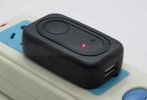 <span class=keywords><strong>Adaptador</strong></span> de Corriente Universal Plegable con Enchufe Estadounidense, Cargador de Viaje <span class=keywords><strong>USB</strong></span> para MP3 y MP4 - Product Image 3
