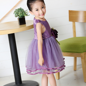 <span class=keywords><strong>2023</strong></span> venta al por mayor 2017 niños fiesta de cumpleaños, vestido hecho a mano flor vestido de niña para boda baile fiesta <span class=keywords><strong>comunión</strong></span> vestido diseño - Product Image 4