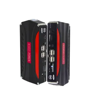 High power car starter 16800mah 6 volt battery jump starter 12V car booster 600a current