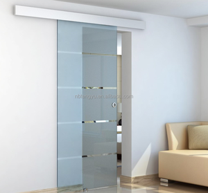 Tiradores de puerta de Granero redondos modernos de acero inoxidable <span class=keywords><strong>para</strong></span> <span class=keywords><strong>puertas</strong></span> de granero de vidrio - Product Image 6