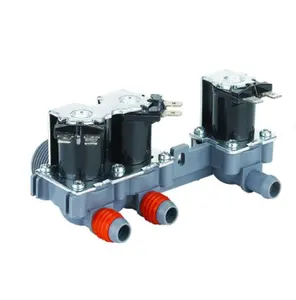 Cnmb válvula solenoide de água, válvula solenoide de FCS-135A/270a dc12v 24v 36v 3 vias g3/4 para máquina de lavar