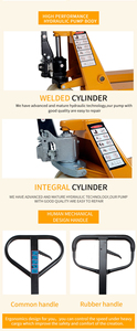 Camion de palette de main de levage hydraulique puissant de 2.5ton personnalisation de soutien des diagrammes d'ODM d'OEM - Product Image 2