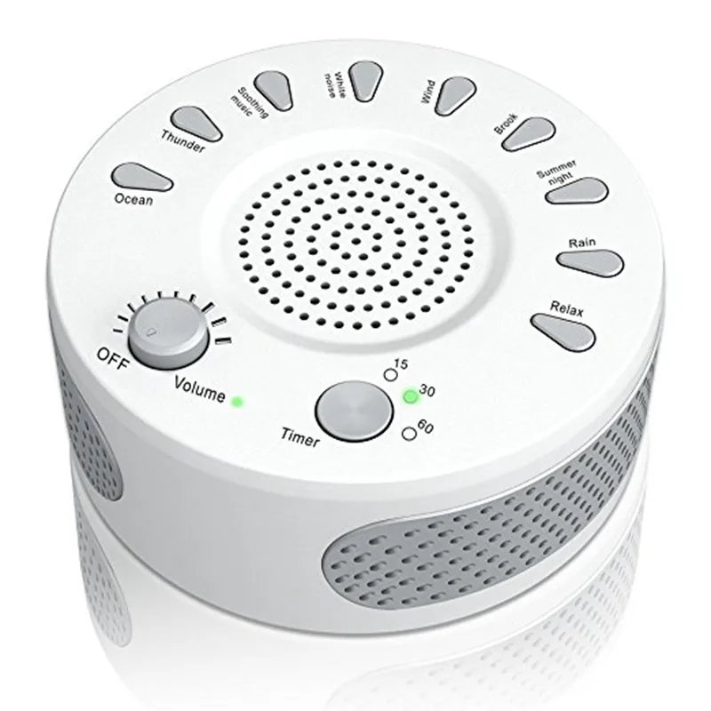 White Noise Sound Therapy Machine for Sleep,9 Natural Smoothing and Relaxing Sounds