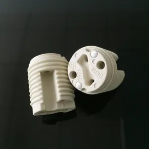 G9 2 pin ceramic / porcelain halogen electric lamp socket