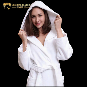 होटल के लिए मिस्र के कपास किमोनो Hooded आलीशान बाथरोब महिलाओं - Product Image 1