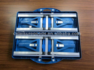 Tavolo <span class=keywords><strong>Pieghevole</strong></span> Moderno Uplion in Metallo con 4 Sedute, Tavolo da Campeggio in Alluminio e MDF <span class=keywords><strong>per</strong></span> Uso Esterno, Picnic, Parchi, Ville - Product Image 4