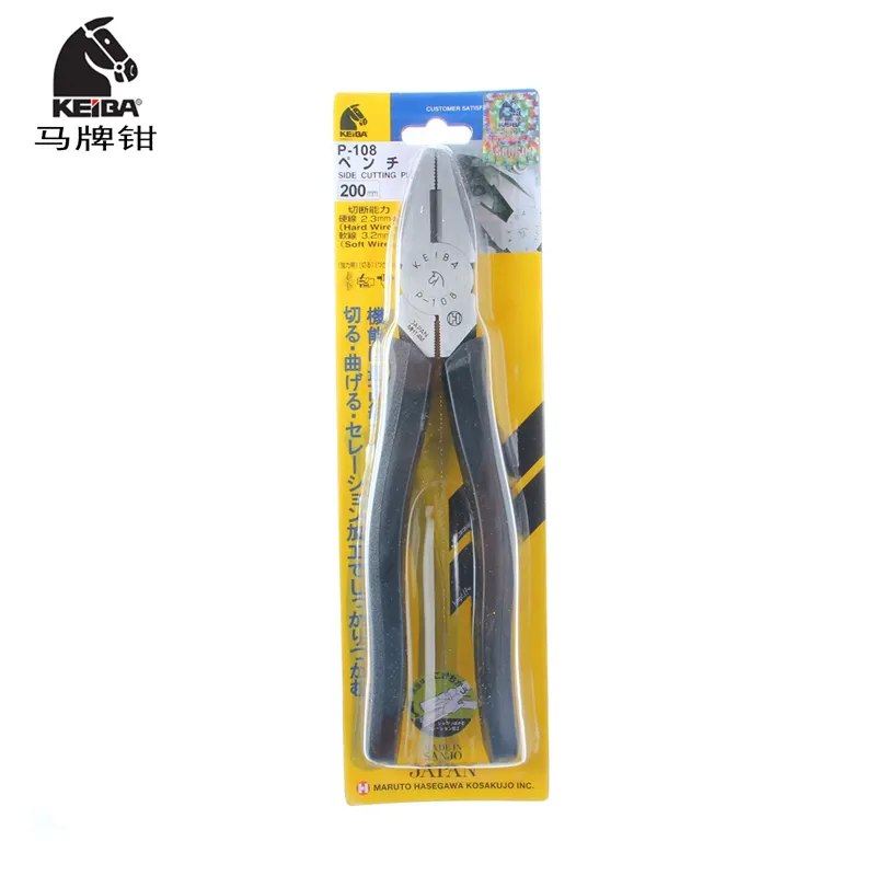 ขายส่ง KEIBA คีมตัดมุม/KEIBA P-106อิเล็กทรอนิกส์ตัดลวดทองแดง Nippers/ตัดเส้นทแยงมุมคีม Hand Tool