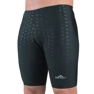 Hot Sales Hochwertige Herren Bades horts Haifisch haut Herren Schwimm störsender Upf50 Badehose Schwarze Sport bekleidung Erwachsene Solid 310