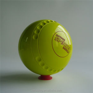 Set <span class=keywords><strong>da</strong></span> Bowling Booce Ball per Prato, <span class=keywords><strong>Gioco</strong></span> di <span class=keywords><strong>Bocce</strong></span> Ovale in Resina per Sport all'Aperto, Verde Erba 130mmx110mm HAIYING Play - Product Image 3