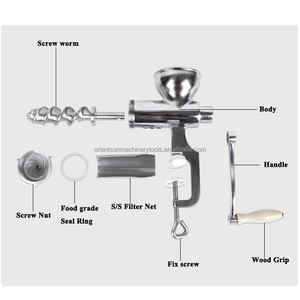 ステンレス鋼手動健康小麦草ジュース抽出器 - Product Image 3
