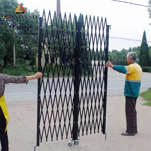 MAXPAND Açık Metal Depo Kaliteli Geçici Genişletilebilir Bariyer Katlanır Alüminyum Esnek güvenlik çiti - Product Image 6